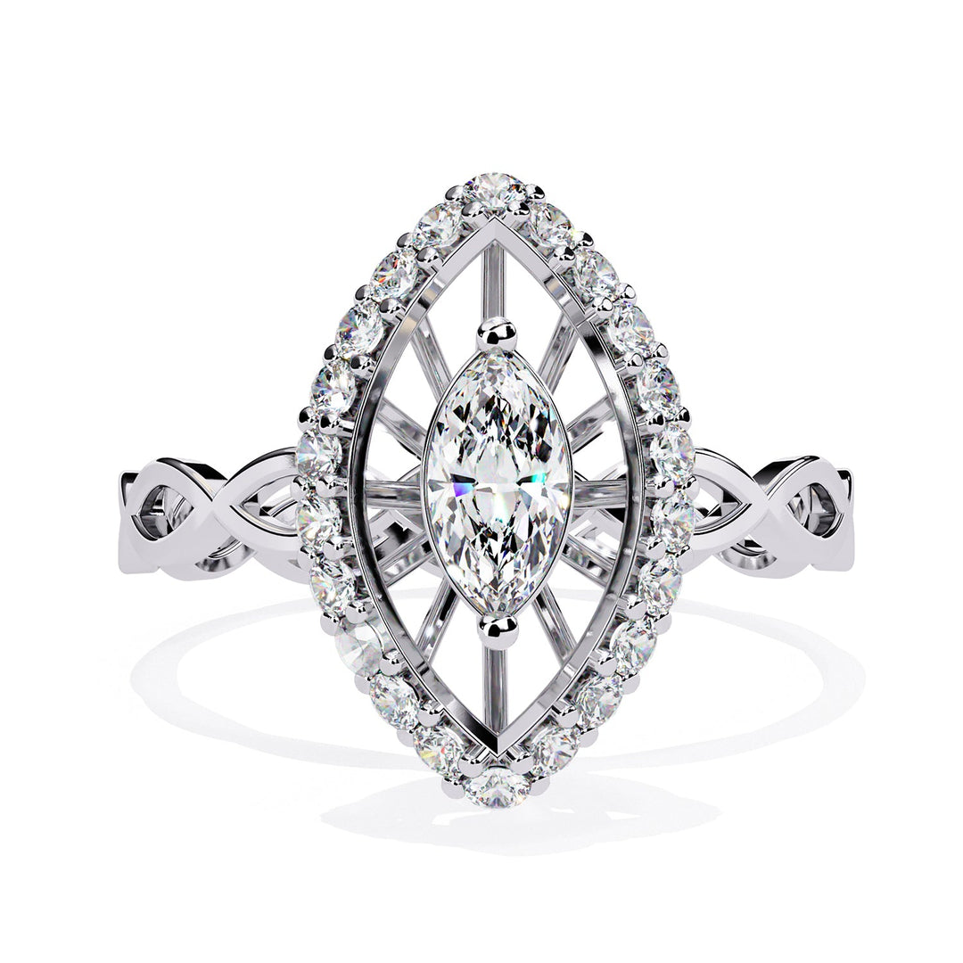 Halo Engagement Ring ENHA1206