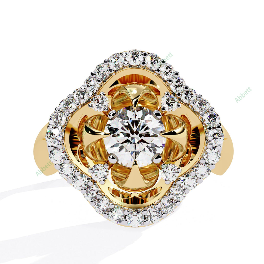 Halo Engagement Ring ENHA1214