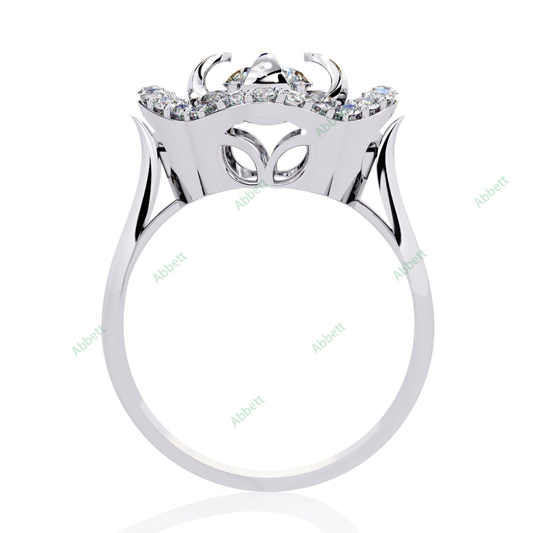 Halo Engagement Ring ENHA1214