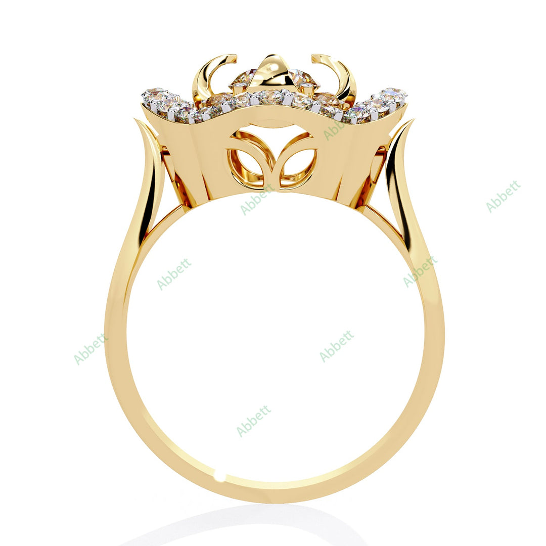 Halo Engagement Ring ENHA1214