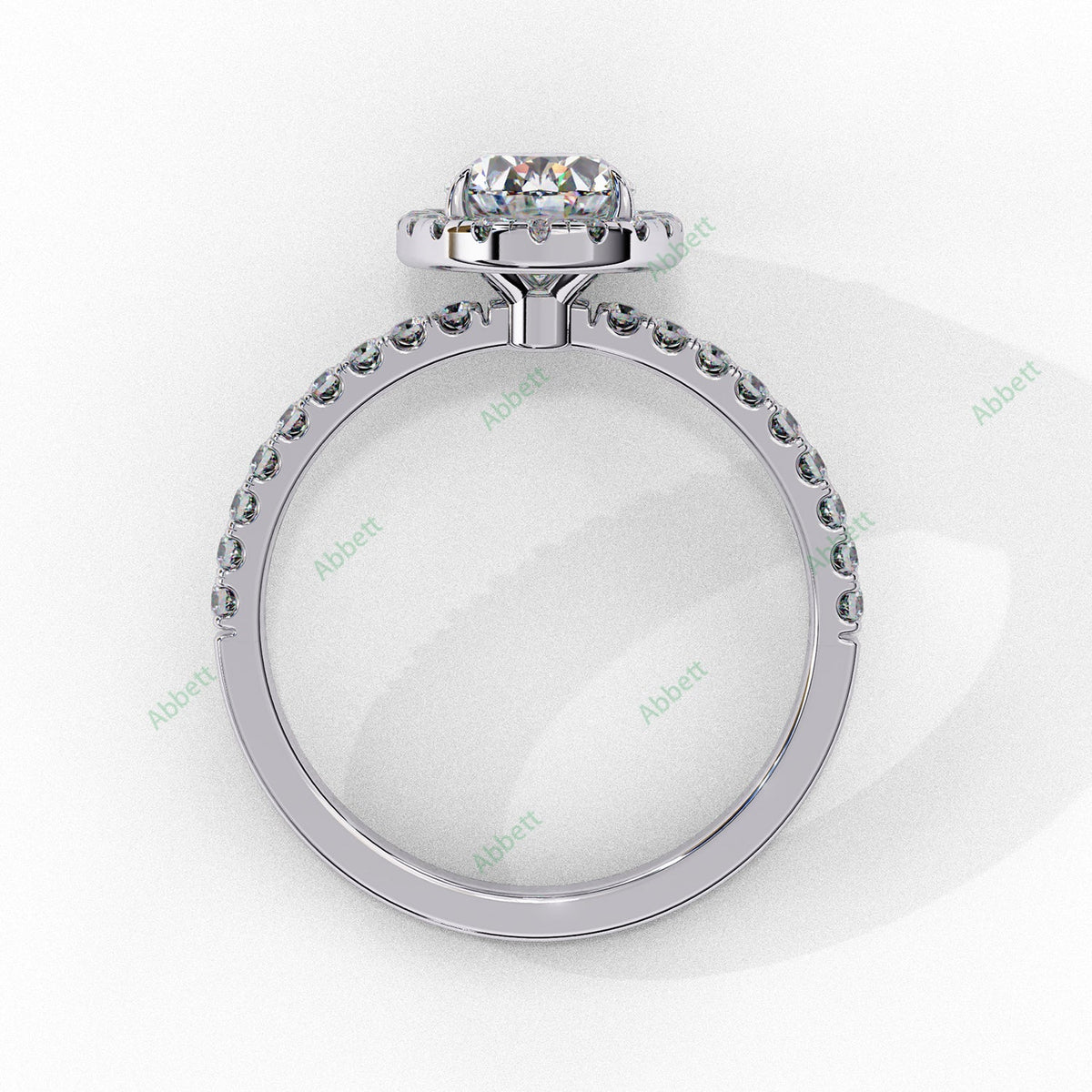 Halo Engagement Ring ENHA1484