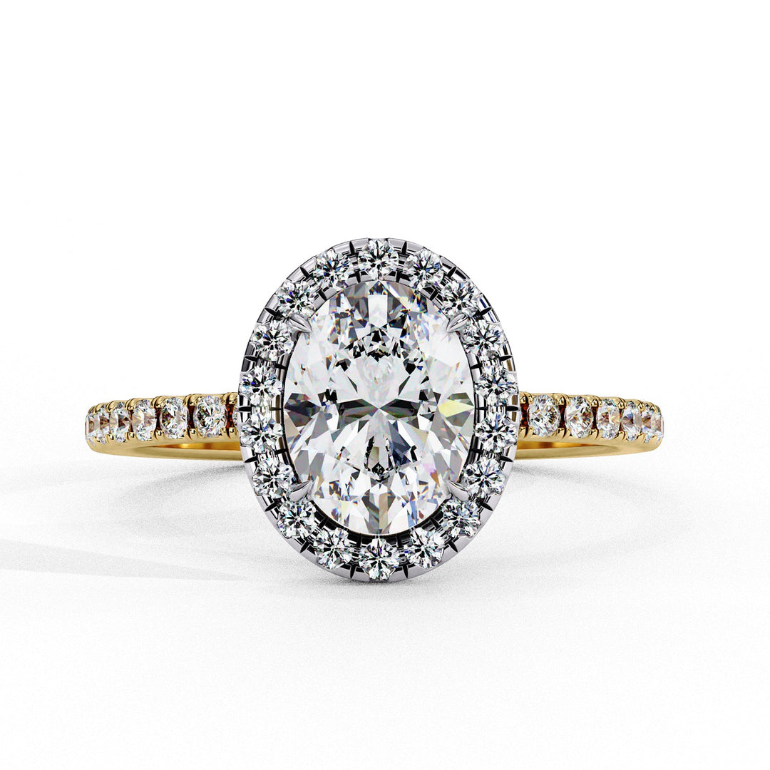 Halo Engagement Ring ENHA1484