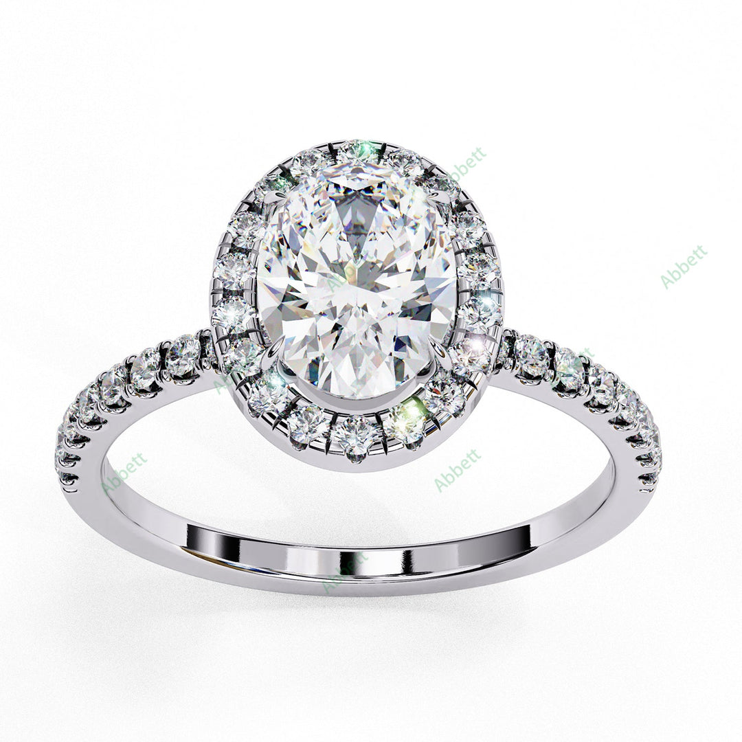 Halo Engagement Ring ENHA1484