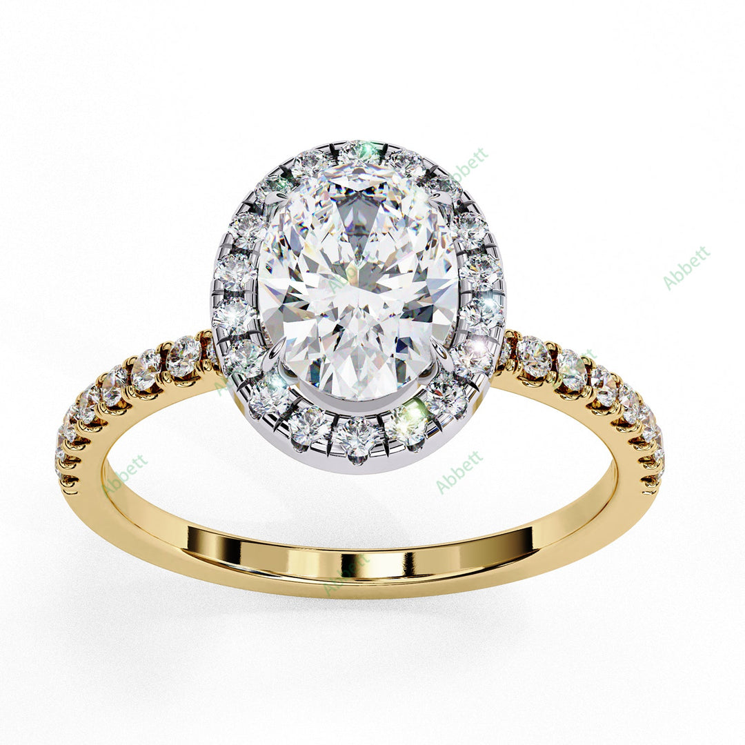 Halo Engagement Ring ENHA1484