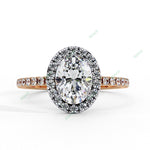 Load image into Gallery viewer, Halo Engagement Ring ENHA1484
