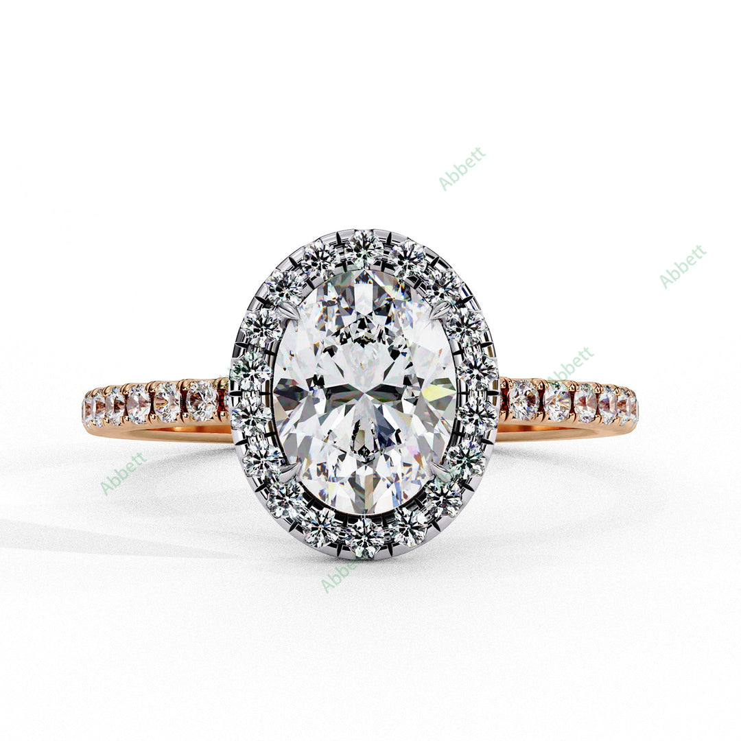 Halo Engagement Ring ENHA1484