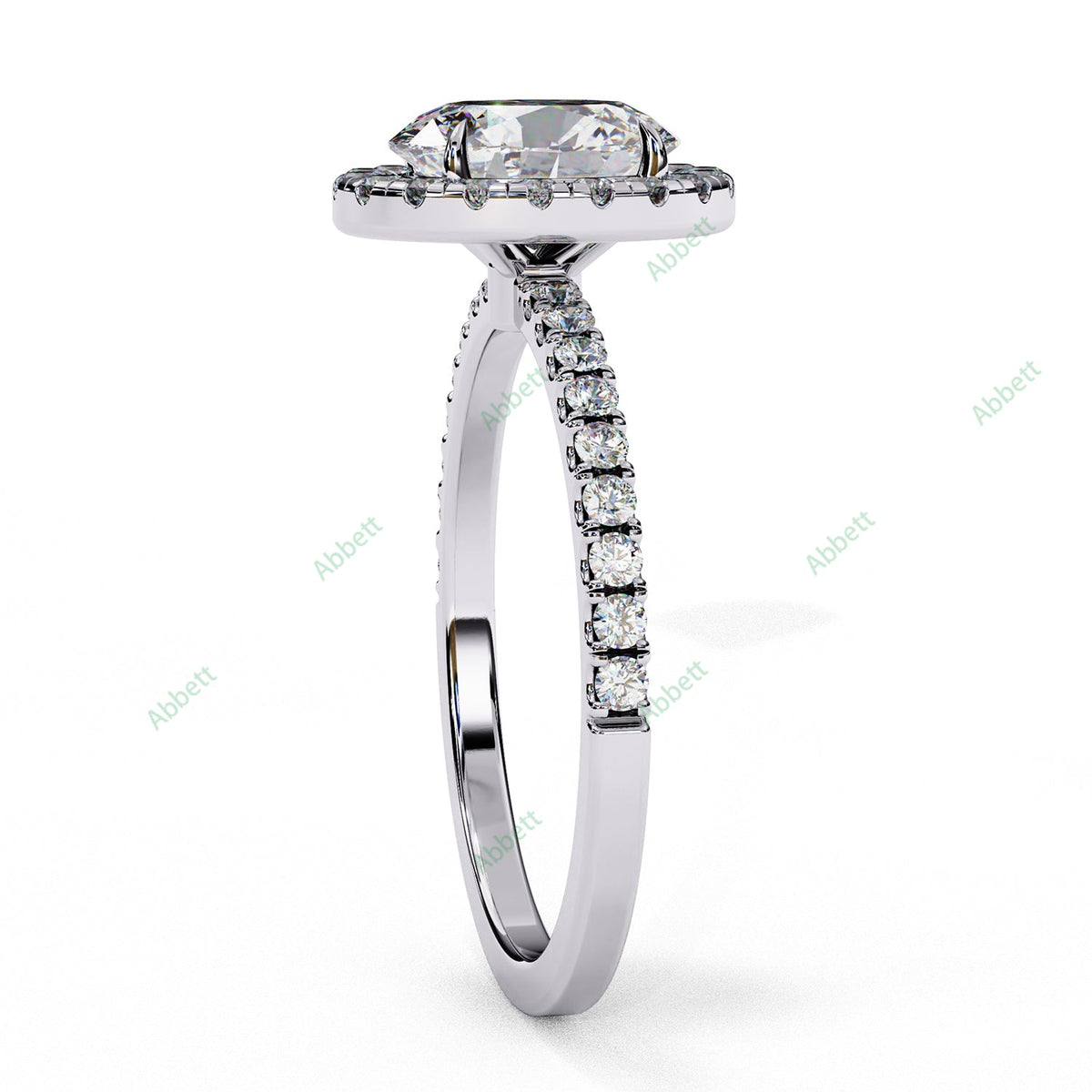 Halo Engagement Ring ENHA1484