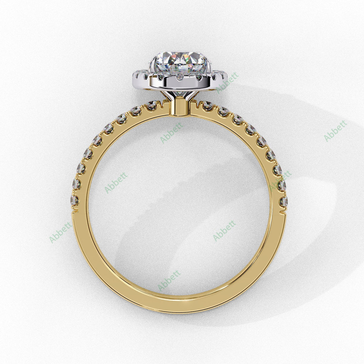 Halo Engagement Ring ENHA1484