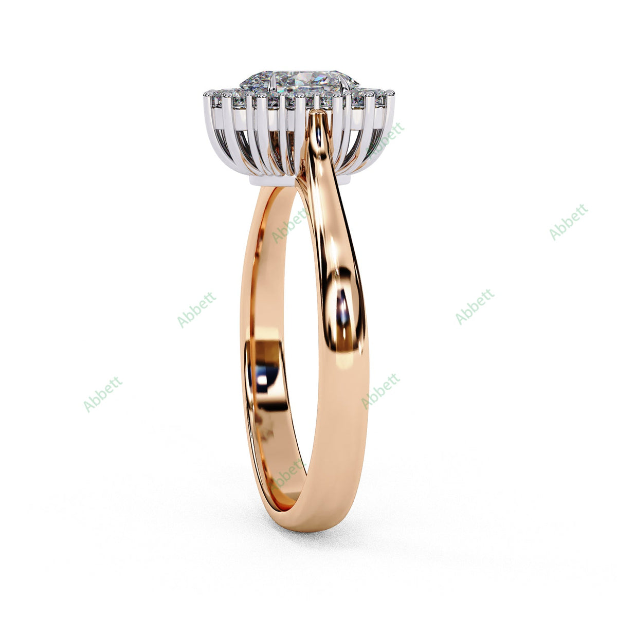 Halo Engagement Ring ENHA1502