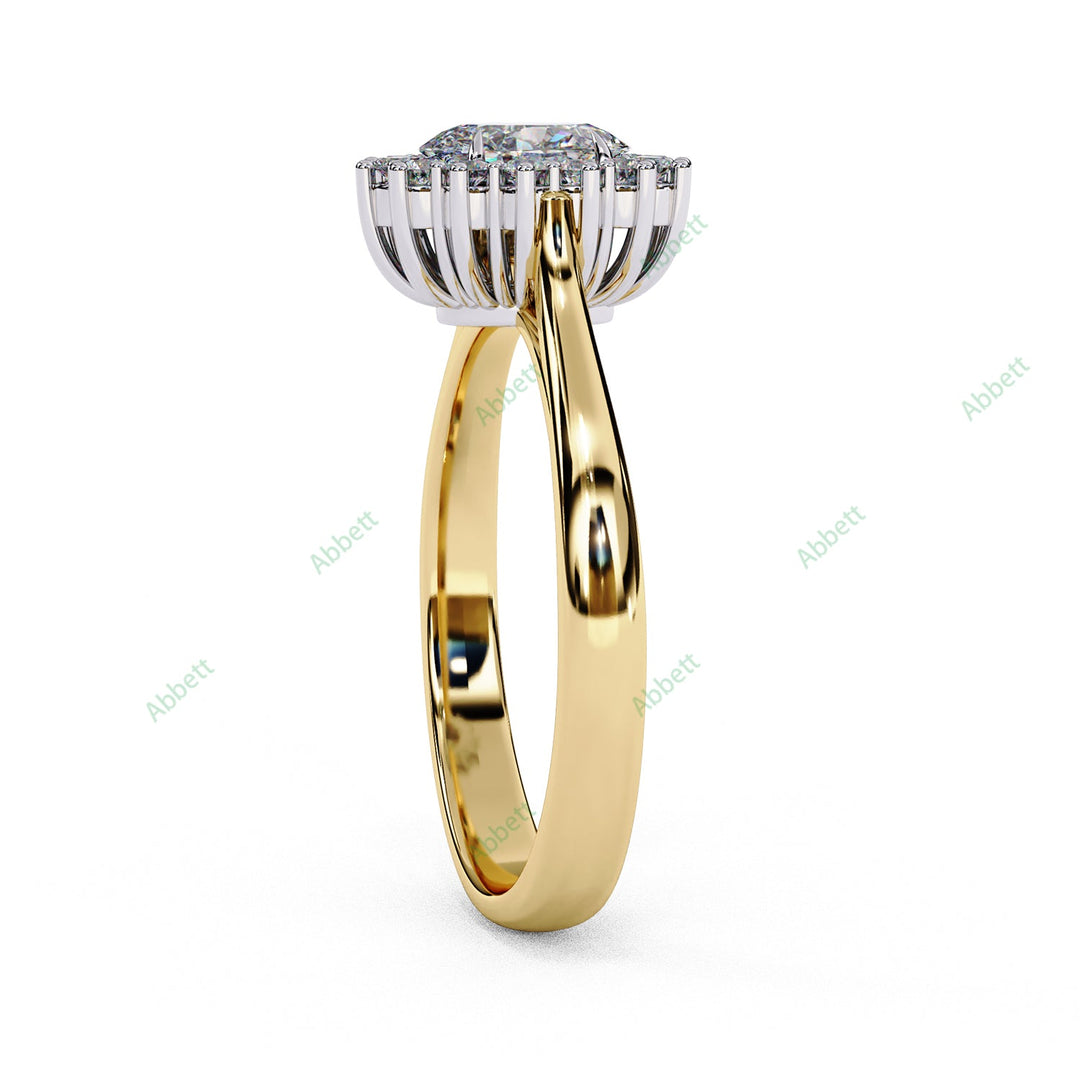 Halo Engagement Ring ENHA1502