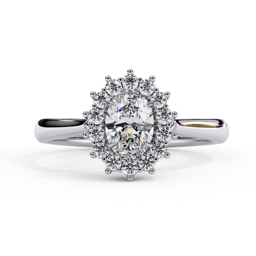 Halo Engagement Ring ENHA1502