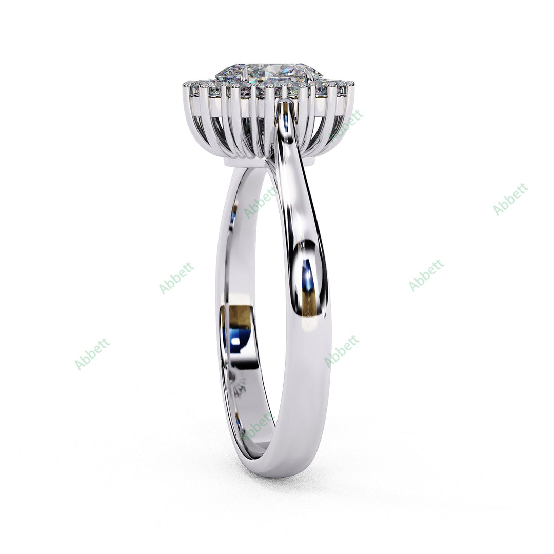 Halo Engagement Ring ENHA1502