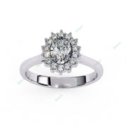 Halo Engagement Ring ENHA1502