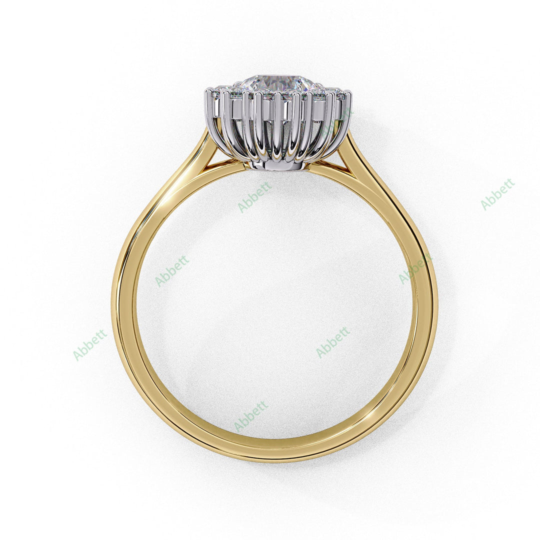 Halo Engagement Ring ENHA1502