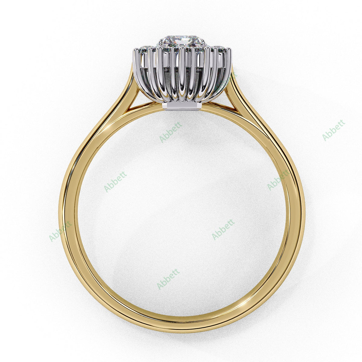 Halo Engagement Ring ENHA1503