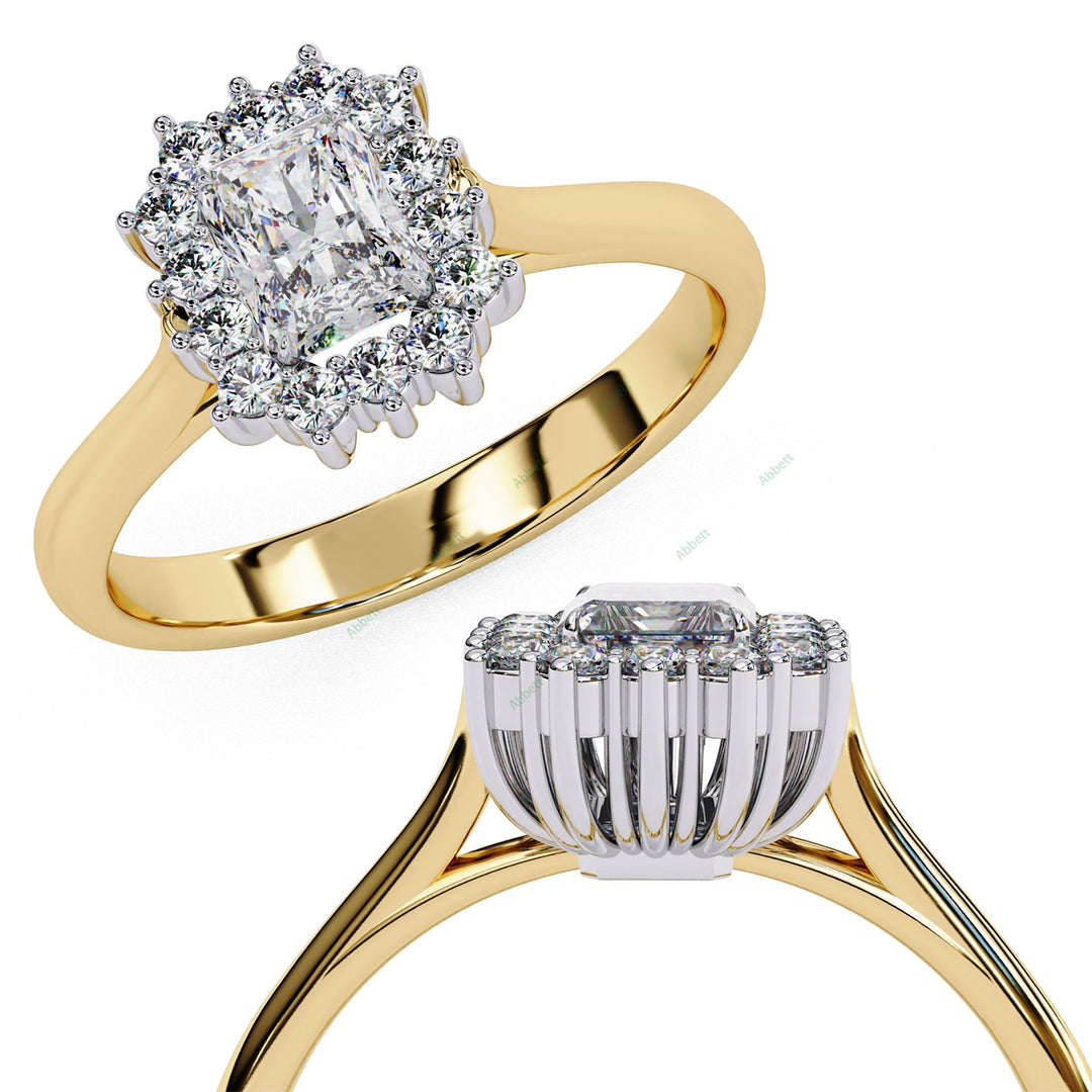 Halo Engagement Ring ENHA1503