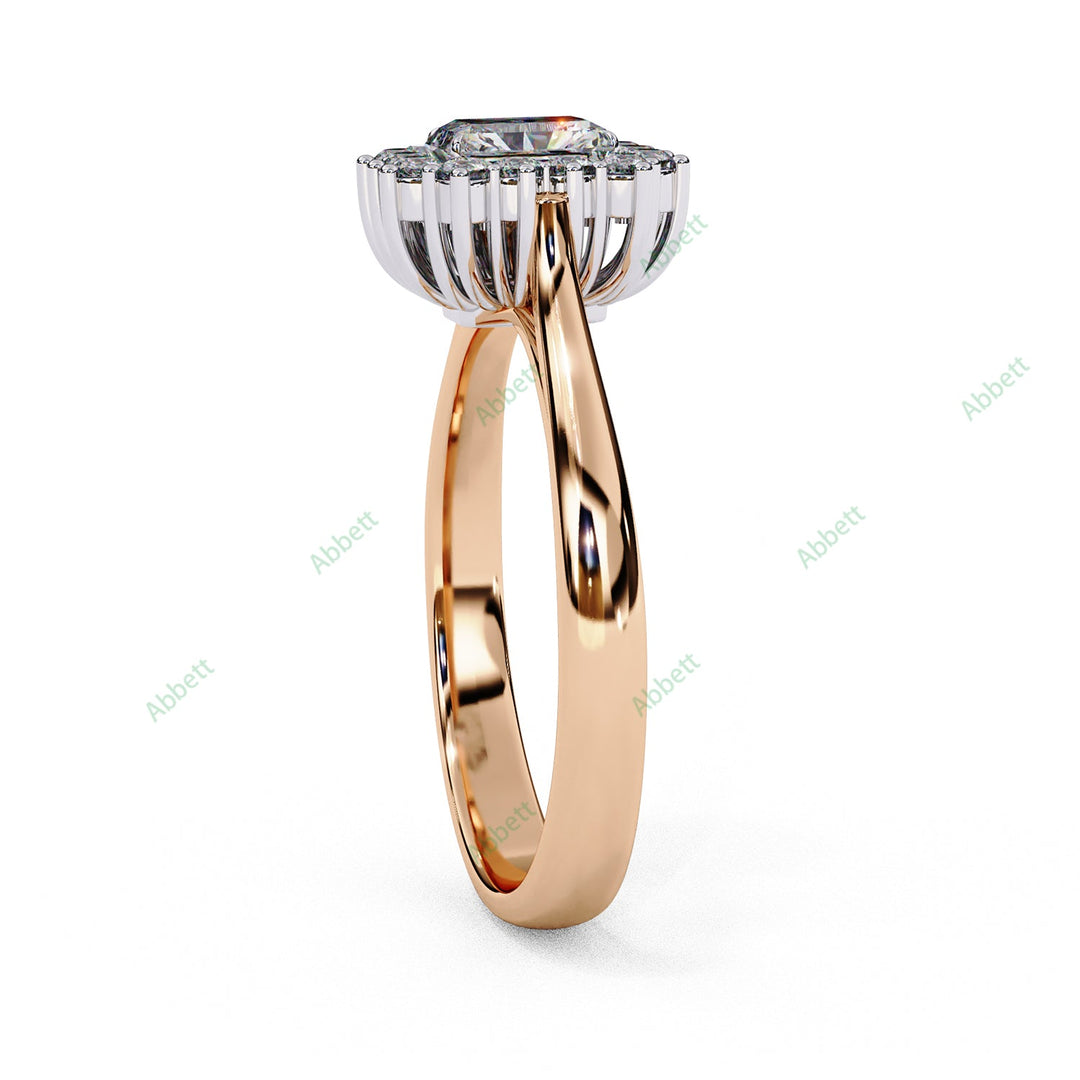 Halo Engagement Ring ENHA1503