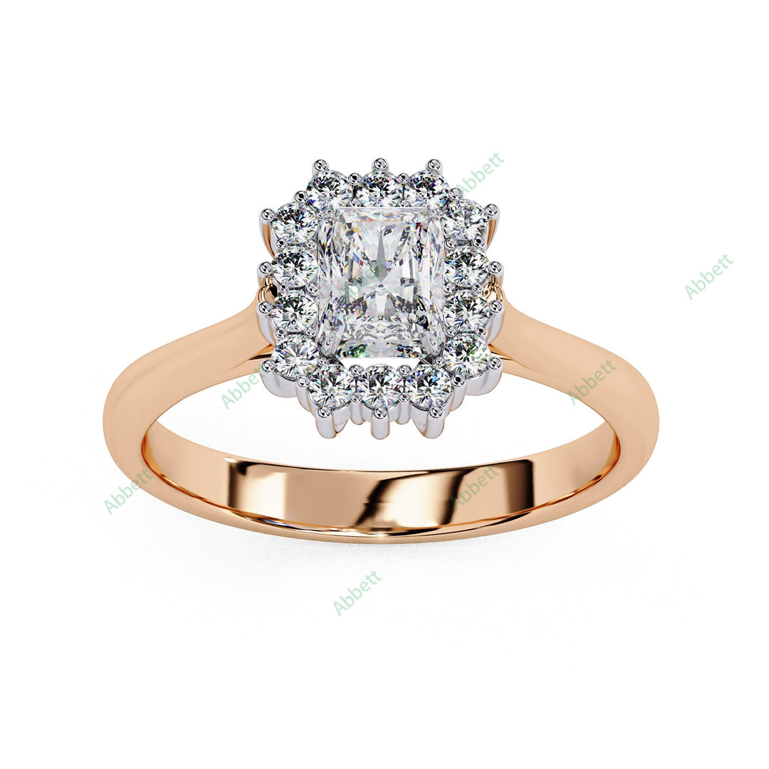 Halo Engagement Ring ENHA1503