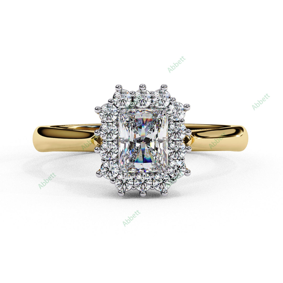Halo Engagement Ring ENHA1503