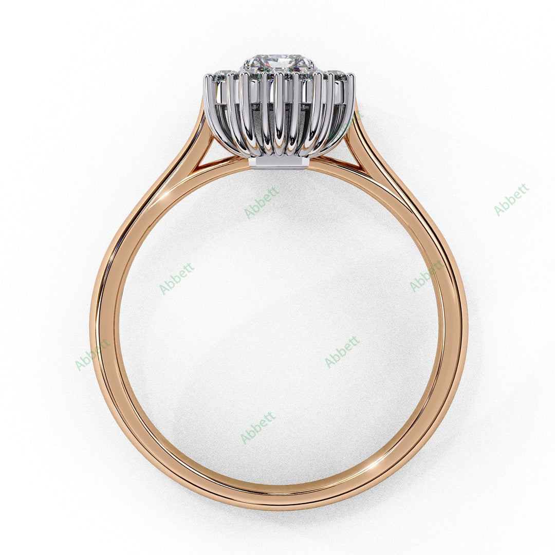 Halo Engagement Ring ENHA1504