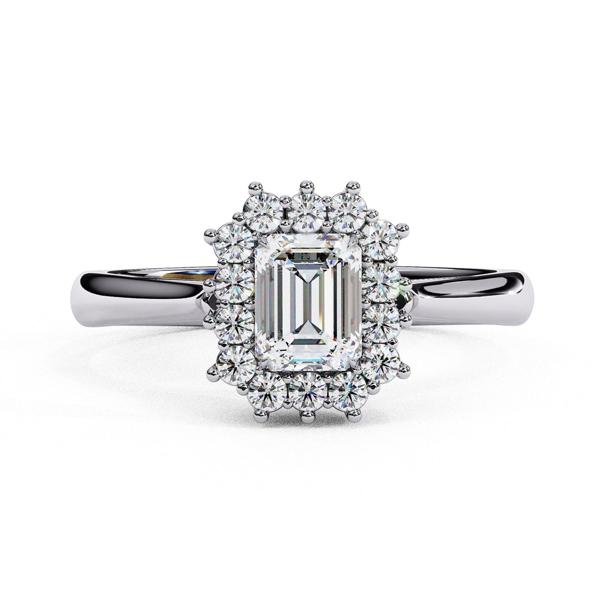 Halo Engagement Ring ENHA1504