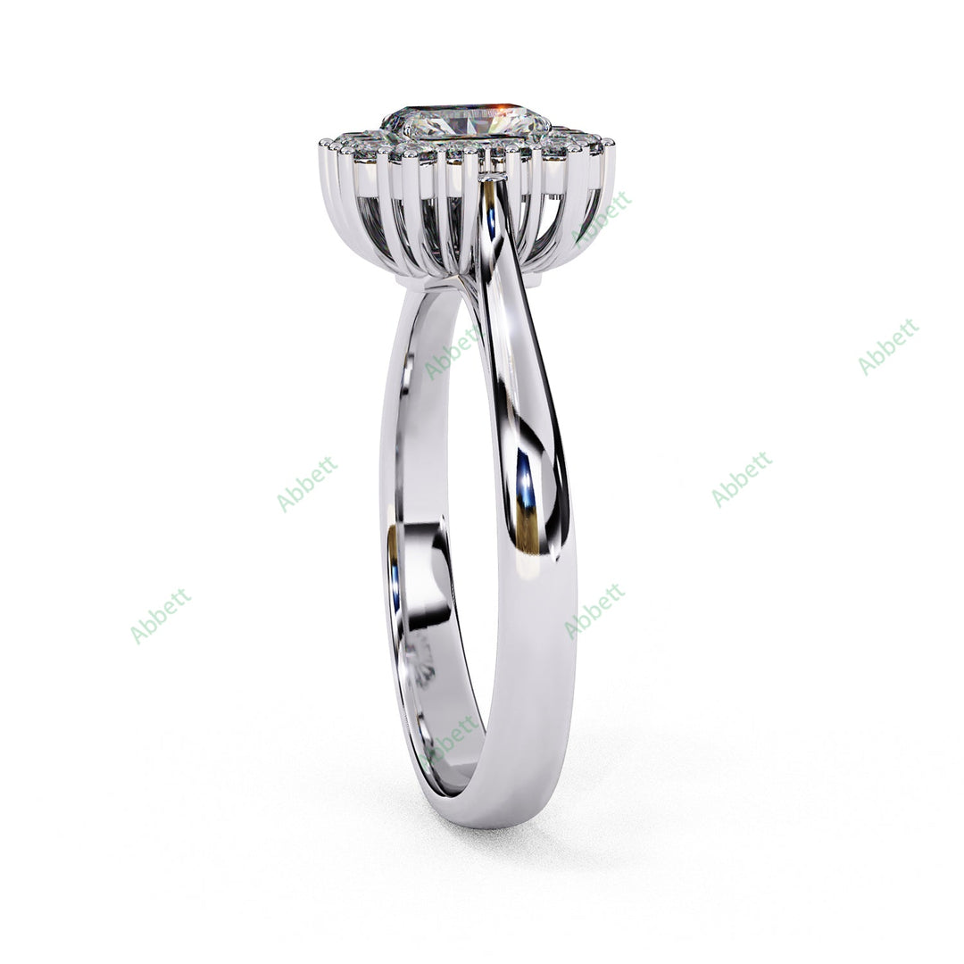 Halo Engagement Ring ENHA1504