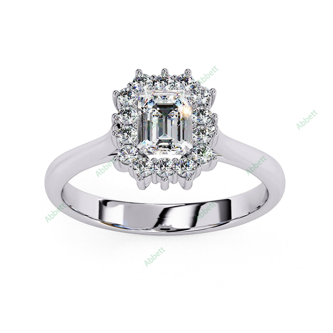 Halo Engagement Ring ENHA1504