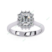 Halo Engagement Ring ENHA1504