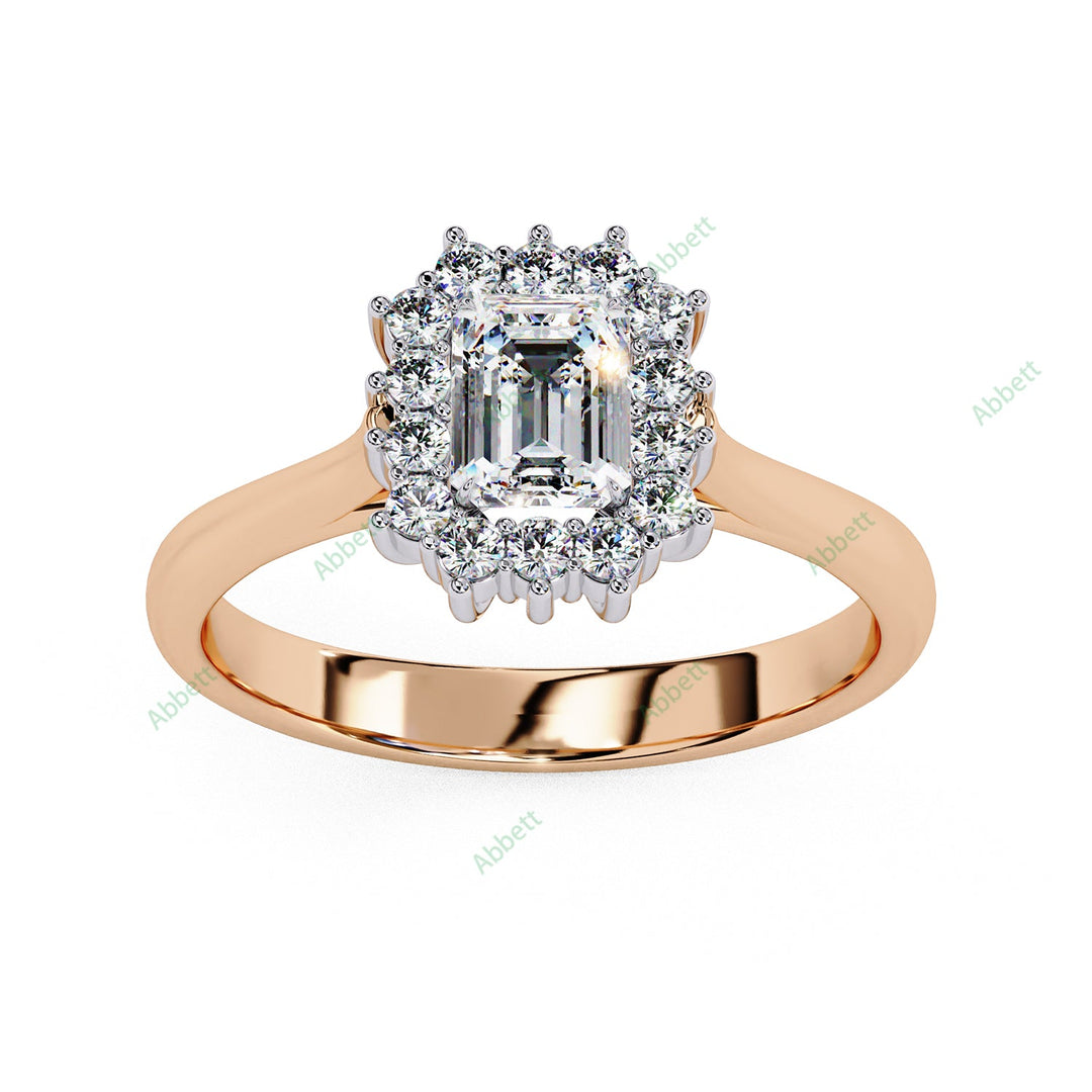 Halo Engagement Ring ENHA1504