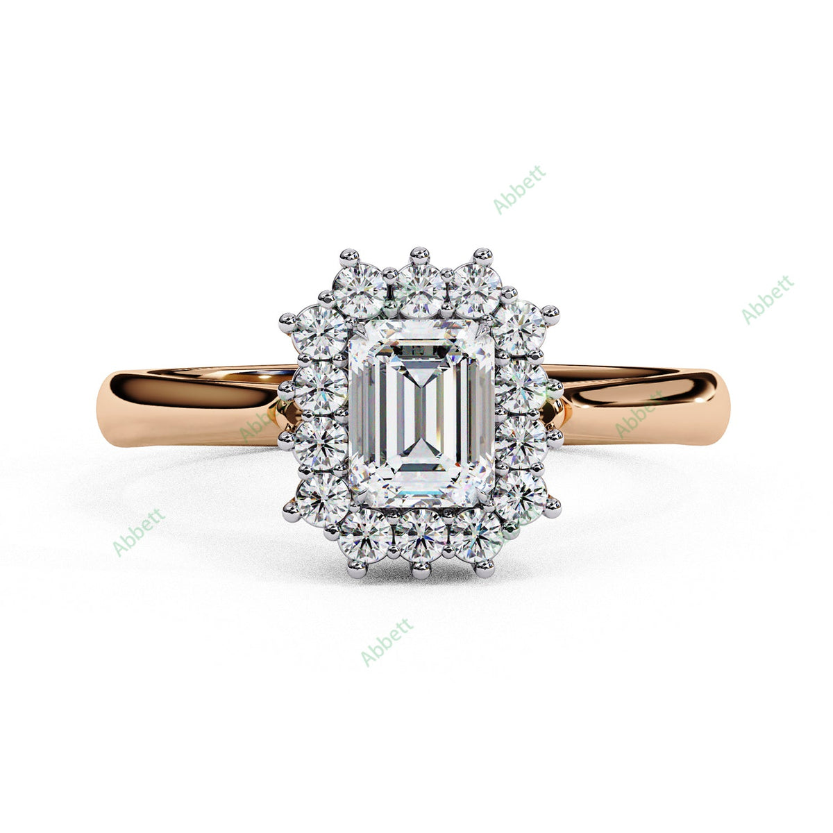 Halo Engagement Ring ENHA1504