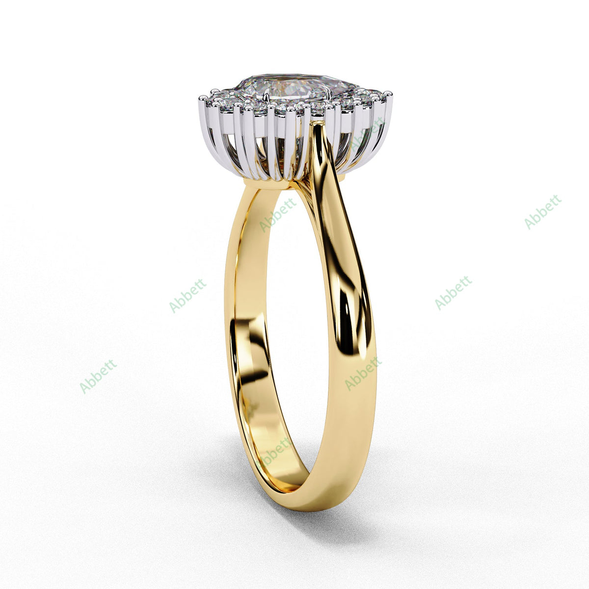 Halo Engagement Ring ENHA1505