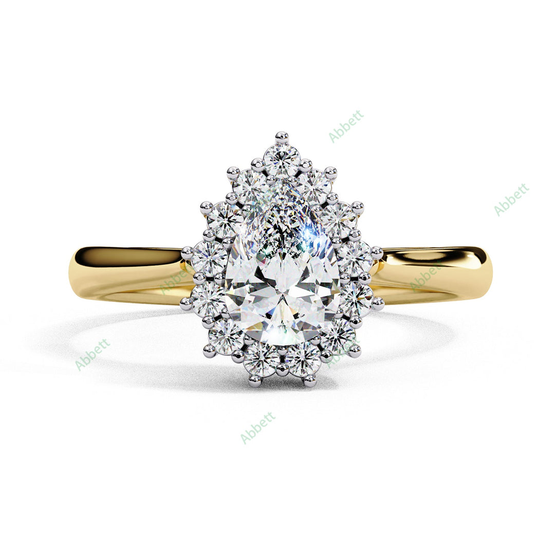 Halo Engagement Ring ENHA1505