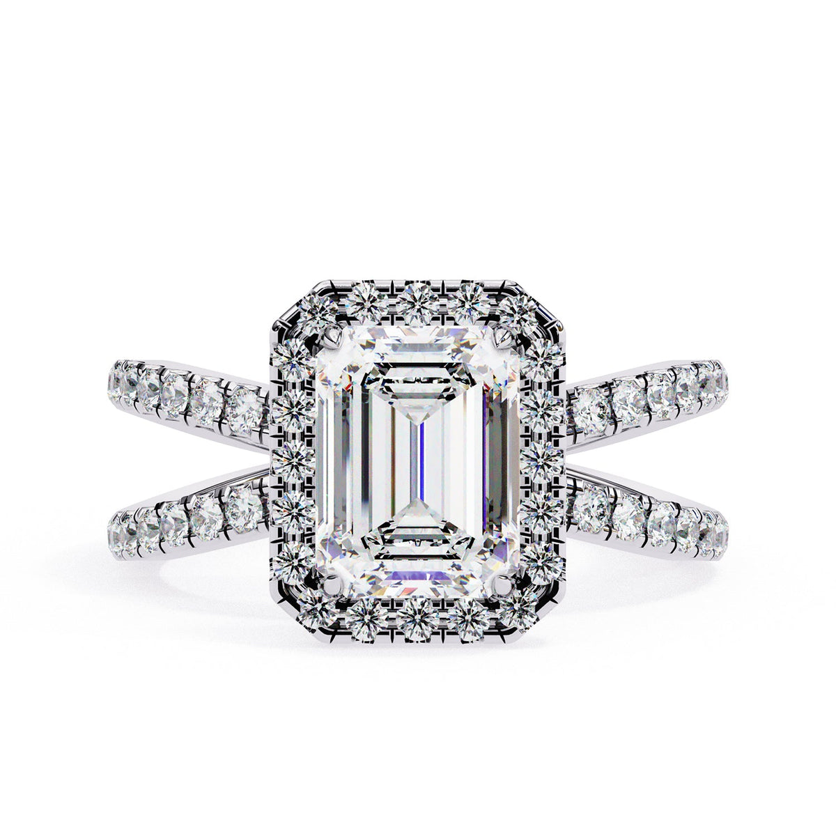 Halo Engagement Ring ENHA1544