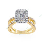 Load image into Gallery viewer, Halo Engagement Ring ENHA1544
