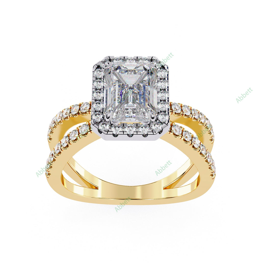 Halo Engagement Ring ENHA1544
