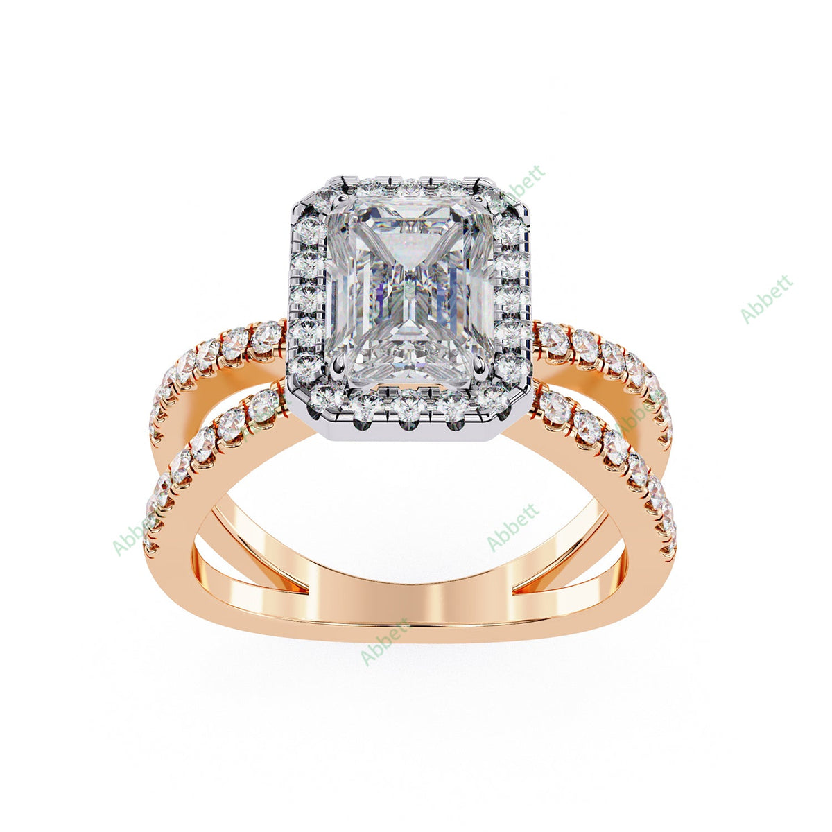 Halo Engagement Ring ENHA1544