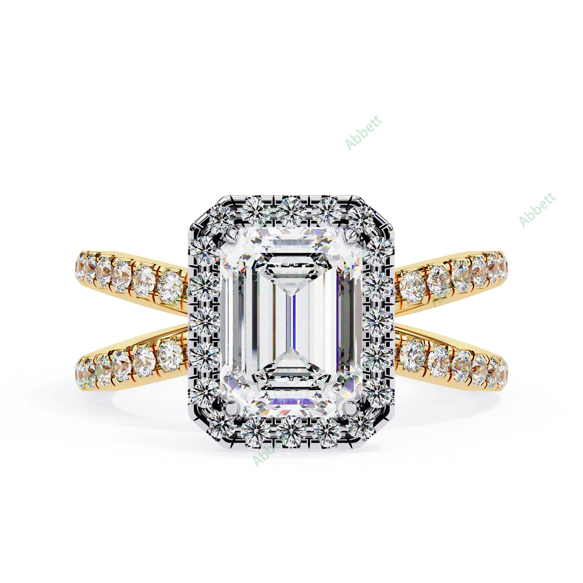 Halo Engagement Ring ENHA1544
