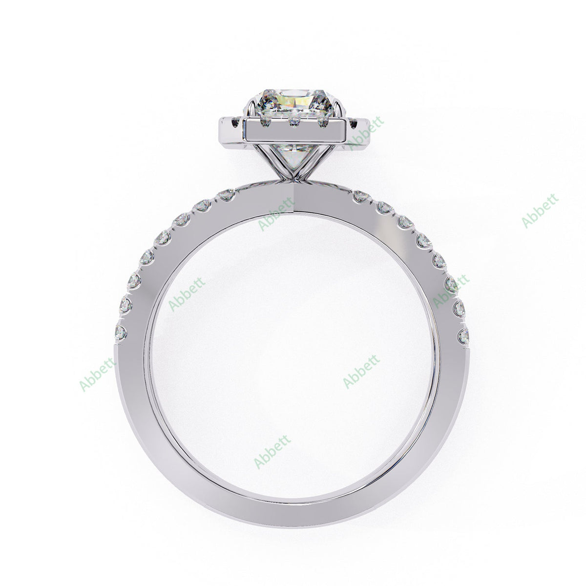 Halo Engagement Ring ENHA1544