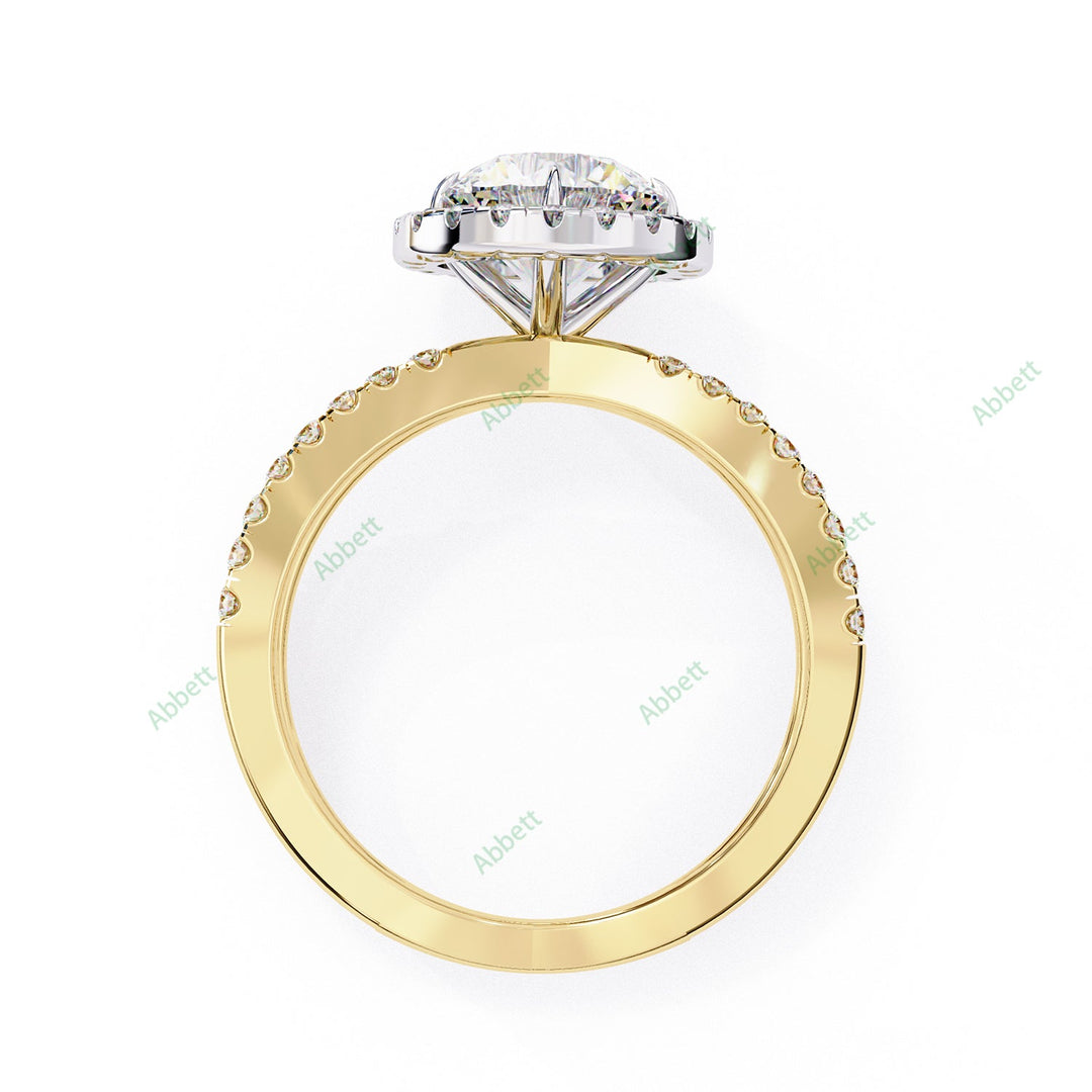Halo Engagement Ring ENHA1545