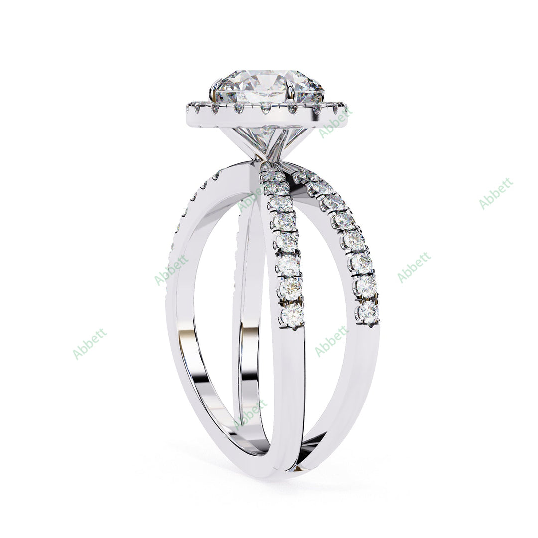 Halo Engagement Ring ENHA1545