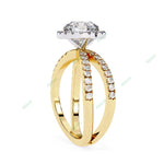 Load image into Gallery viewer, Halo Engagement Ring ENHA1545
