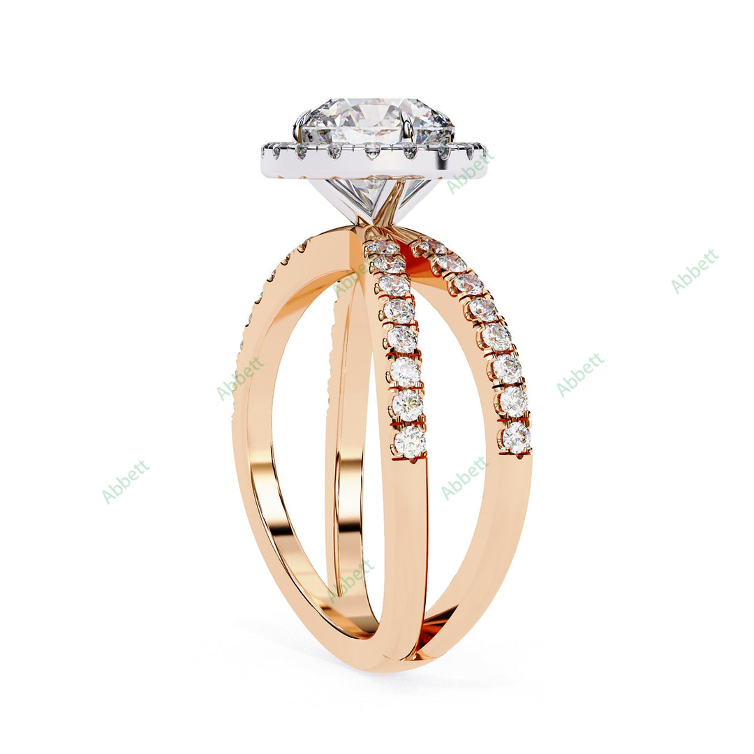 Halo Engagement Ring ENHA1545