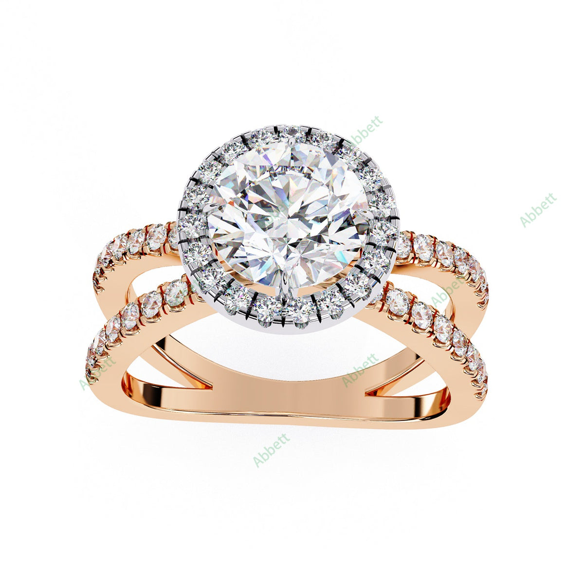 Halo Engagement Ring ENHA1545