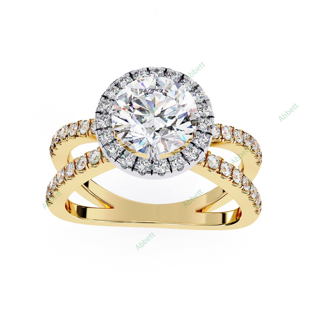 Halo Engagement Ring ENHA1545