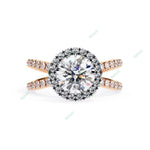 Load image into Gallery viewer, Halo Engagement Ring ENHA1545
