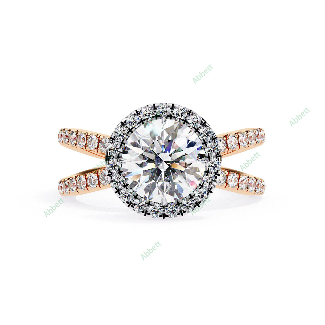 Halo Engagement Ring ENHA1545