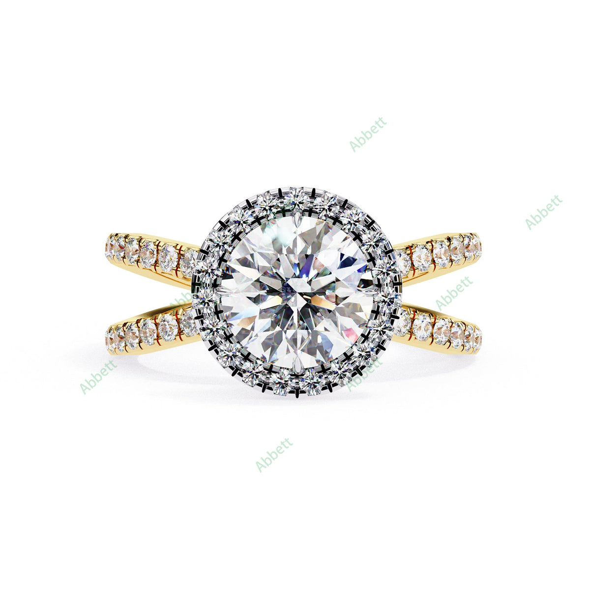 Halo Engagement Ring ENHA1545