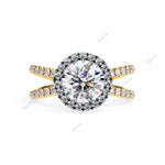 Load image into Gallery viewer, Halo Engagement Ring ENHA1545
