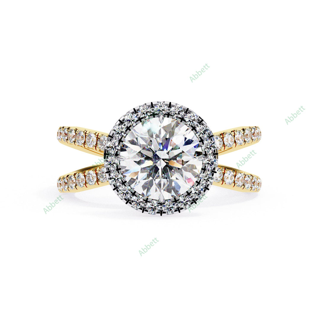 Halo Engagement Ring ENHA1545