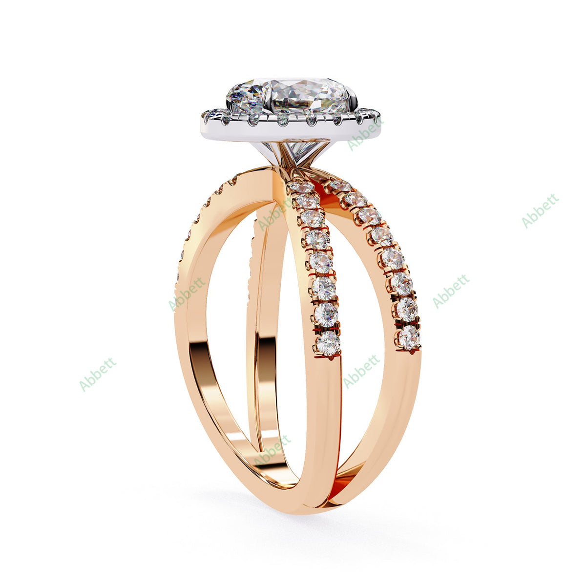Halo Engagement Ring ENHA1546